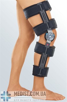 Универсальный регулируемый ортез для коленного сустава с возможностью ограничения амплитуды движения и иммобилизации medi ROM ДЛЯ ЖЕНЩИН И МУЖЧИН