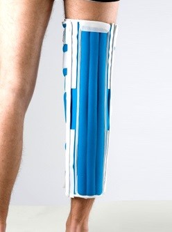 Тутор на коленный сустав с пятью ребрами жесткости Реабилитимед 3-Н