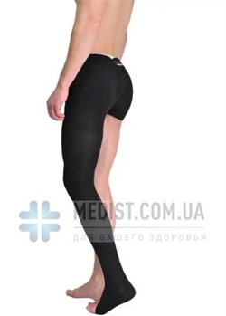 Компрессионный чулок на одну ногу с поясом и пластиковой застежкой RxFit (правый, левый) 2 класс компрессии с закрытым носком для женщин и мужчин Компрессионный чулок на одну ногу с поясом и пластиковой застежкой RxFit (правый, левый) 2 класс компрессии с закрытым носком для женщин и мужчин