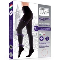 Компрессионные колготки Tiana 1 класс компрессии 140 den МИКРОФИБРА закрытый носок для женщин