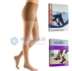 Компрессионные колготы Aurafix 2 класс компрессии с закрытым носком