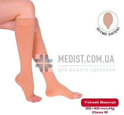 Компрессионные гольфы Variteks 3 класс компрессии с открытым носком ДЛЯ ЖЕНЩИН И МУЖЧИН