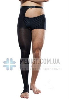 МУЖСКОЙ компрессионный МОНОЧУЛОК Soloventex Comfort 2 класс компрессии с открытым носком