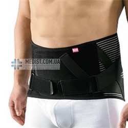 Бандаж medi lumbamed stabil поясничный с эластичными ремнями и дополнительной вставкой высота 26 и 32 см