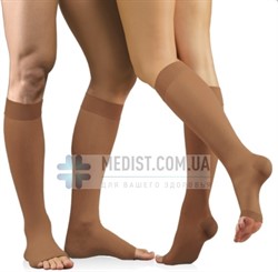 Компрессионные гольфы Tonus Elast LUX 2 класс компрессии с открытым носком ДЛЯ ЖЕНЩИН И МУЖЧИН песочные Компрессионные гольфы Tonus Elast LUX 2 класс компрессии с открытым носком ДЛЯ ЖЕНЩИН И МУЖЧИН песочные