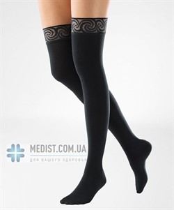 ЖЕНСКИЕ компрессионные чулки VenoTrain Micro ДЛЯ СТАНДАРТНОГО И ШИРОКОГО БЕДРА 2 класс компрессии с закрытым носком
