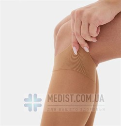 ЖЕНСКИЕ компрессионные гольфы VenoTrain Discretion 1 класс компрессии с открытым носком