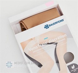 ЖЕНСКИЕ компрессионные гольфы VenoTrain Discretion 1 класс компрессии с открытым носком