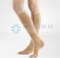 ЖЕНСКИЕ компрессионные гольфы VenoTrain Discretion 1 класс компрессии с открытым носком