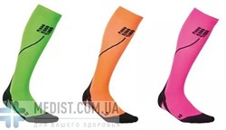 Компрессионные гольфы со СВЕТООТРАЖАТЕЛЯМИ для бега medi CEP 1 класс компрессии с закрытым носком ДЛЯ ЖЕНЩИН И МУЖЧИН