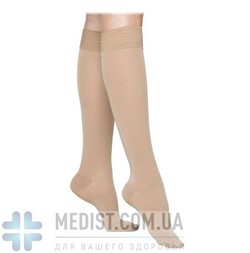 Женские компрессионные гольфы от варикоза Sigvaris Magic 2 класс компрессии открытый и закрытый носок (мысок)