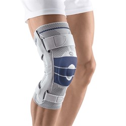 Стабилизационный коленный бандаж Bauerfeind GenuTrain S - динамический наколенник для коленного сустава с шарнирными боковыми вставками - для женщин и мужчин