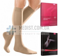 Женские компрессионные гольфы MEDIVEN ELEGANCE medi 2 класс компрессии с открытым и закрытым носком