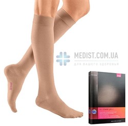 Компрессионные гольфы MEDIVEN PLUS medi 2 класс компрессии с открытым и закрытым носком для женщин и мужчин