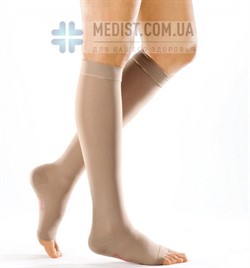 Компрессионные гольфы MEDIVEN PLUS medi 2 класс компрессии с открытым и закрытым носком для женщин и мужчин
