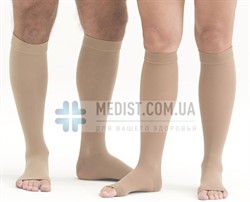 Компрессионные гольфы MEDIVEN PLUS medi 1 класс компрессии с открытым и закрытым носком для женщин и мужчин