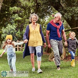 Стабилизационный коленный бандаж Bauerfeind GenuTrain S pro - динамический наколенник для коленного сустава с боковыми вставками и ограничительными шарнирами - для женщин и мужчин