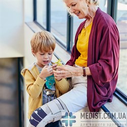 Стабилизационный коленный бандаж Bauerfeind GenuTrain S pro - динамический наколенник для коленного сустава с боковыми вставками и ограничительными шарнирами - для женщин и мужчин