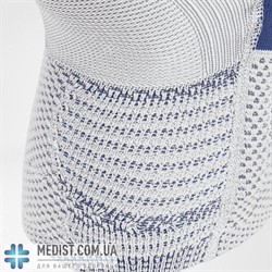 Умный коленный бандаж GenuTrain A3 Bauerfeind - динамический наколенник для комплексного лечения болей в коленном суставе с коррегирующим пелотом и специальной массирующей вставкой - для женщин и мужчин