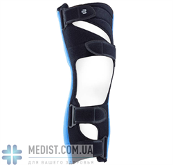 Стабилизирующий коленный ортез Bauerfeind GenuTrain GenuLoc - для иммобилизации коленного сустава - для женщин и мужчин