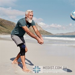 Коленный ортез Bauerfeind GenuTrain ОА - стабилизирующий бандаж для частичной разгрузки коленного сустава при остеоартрозе - для женщин и мужчин