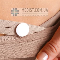 Женский компрессионный ЧУЛОК НА ОДНУ НОГУ Maxis Micro (Чехия) 1 класс компрессии закрытый носок, цвет бронза - фото 24395