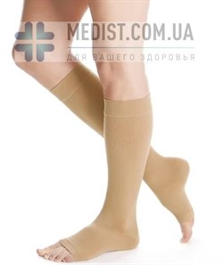 Женские компрессионные гольфы Maxis Micro (Чехия) 2 класс компрессии ОТКРЫТЫЙ НОСОК - фото 24455