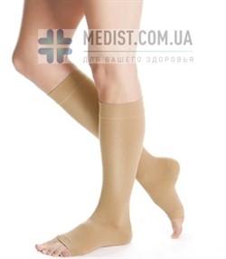 Женские компрессионные гольфы Maxis Brillant 2 класс компрессии с открытым носком