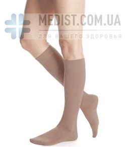 Компрессионные гольфы Maxis Cotton с микрокапсулами Aloe Vera 1 класс компрессии с закрытым носком для женщин