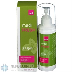 Охлаждающий спрей для компрессионного трикотажа medi fresh 100 мл