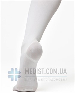 Компрессионный антиэмболический ЧУЛОК НА ОДНУ НОГУ с застежкой на талии TONUS ELAST 0403-01 Hospital 1 класс компрессии ДЛЯ ЖЕНЩИН И МУЖЧИН цвет белый