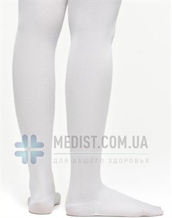 Компрессионный антиэмболический ЧУЛОК НА ОДНУ НОГУ с застежкой на талии TONUS ELAST 0403-01 Hospital 1 класс компрессии ДЛЯ ЖЕНЩИН И МУЖЧИН цвет белый