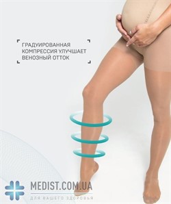 Компрессионные колготки ДЛЯ БЕРЕМЕННЫХ Tonus Elast профилактические с закрытым носком