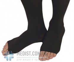 Компрессионные гольфы Алком 1 класс компрессии с открытым носком для мужчин