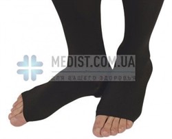 Компрессионные чулки Алком basic care 1 класс компрессии с открытым носком ДЛЯ ЖЕНЩИН И МУЖЧИН