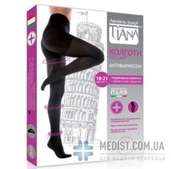 Компрессионные колготки Tiana 1 класс компрессии 140 den с закрытым носком для женщин