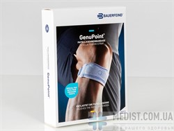 Ортез для поддержки собственной связки надколенника GenuPoint Bauerfeind со специальным функциональным элементом с точками давления - для женщин и мужчин