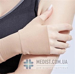 Компрессионный длинный рукав VARITEKS Aloe Vera 2 класс компрессии с фиксацией через туловище МИКРОФИБРА для женщин и мужчин