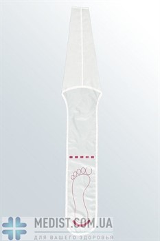 Шелковый чулок (носок) для надевания и снятия компрессионного трикотажа medi 2in1