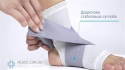 Бандаж на голеностопный сустав Алком 3041 с дополнительной фиксацией ДЛЯ ЖЕНЩИН И МУЖЧИН