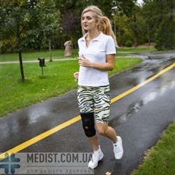 Наколенник неопреновый с силиконовым пателлярным кольцом для фиксации коленной чашечки Алком 4038 ДЛЯ ЖЕНЩИН И МУЖЧИН - фото 26376