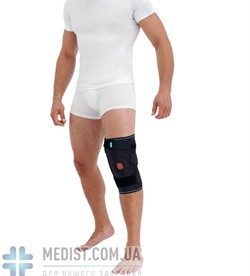 Бандаж для коленного сустава неопреновый разъемный Алком 4033 с полицентрическими шарнирами ДЛЯ ЖЕНЩИН И МУЖЧИН Бандаж для коленного сустава неопреновый разъемный Алком 4033 с полицентрическими шарнирами ДЛЯ ЖЕНЩИН И МУЖЧИН