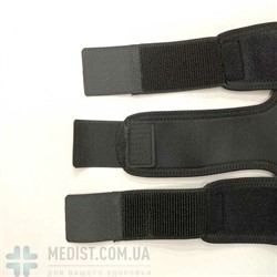 Бандаж для коленного сустава аэропреновый разъемный Aurafix 3103 с четырьмя гибкими ребрами жесткости и пателлярным кольцом ДЛЯ ЖЕНЩИН И МУЖЧИН