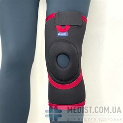 Наколенник аэропреновый Aurafix 101 с открытой коленной чашечкой и пателлярным кольцом ДЛЯ ЖЕНЩИН И МУЖЧИН