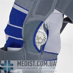 Мультифункциональный ортез для стабилизации коленного сустава Bauerfeind SofTec Genu - динамический наколенник для коленного сустава с боковыми вставками и ограничительными шарнирами - для женщин и мужчин