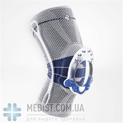 Умный коленный бандаж GenuTrain Bauerfeind - динамический наколенник для коленного сустава с пателлярной вставкой Omega+ для женщин и мужчин