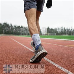 Динамический бандаж Bauerfeind GenuTrain AchilloTrain Pro с высокой фрикционной вставкой - для лечения заболеваний Ахиллова сухожилия для женщин и мужчин