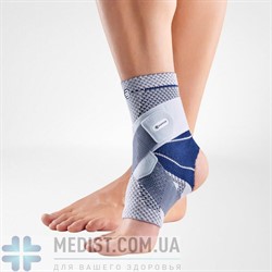Активный бандаж Bauerfeind GenuTrain MalleoTrain S open heel с 3-х уровневой системой натяжения - для усиленной стабилизации и защиты голеностопного сустава при занятиях спортом без обуви для женщин и мужчин