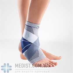 Активный бандаж Bauerfeind GenuTrain MalleoTrain S open heel с 3-х уровневой системой натяжения - для усиленной стабилизации и защиты голеностопного сустава при занятиях спортом без обуви для женщин и мужчин