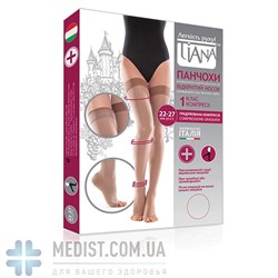 ЖЕНСКИЕ компрессионные чулки Tiana 2 класс компрессии с открытым носком бежевые (906) ЖЕНСКИЕ компрессионные чулки Tiana 2 класс компрессии с открытым носком бежевые (906)